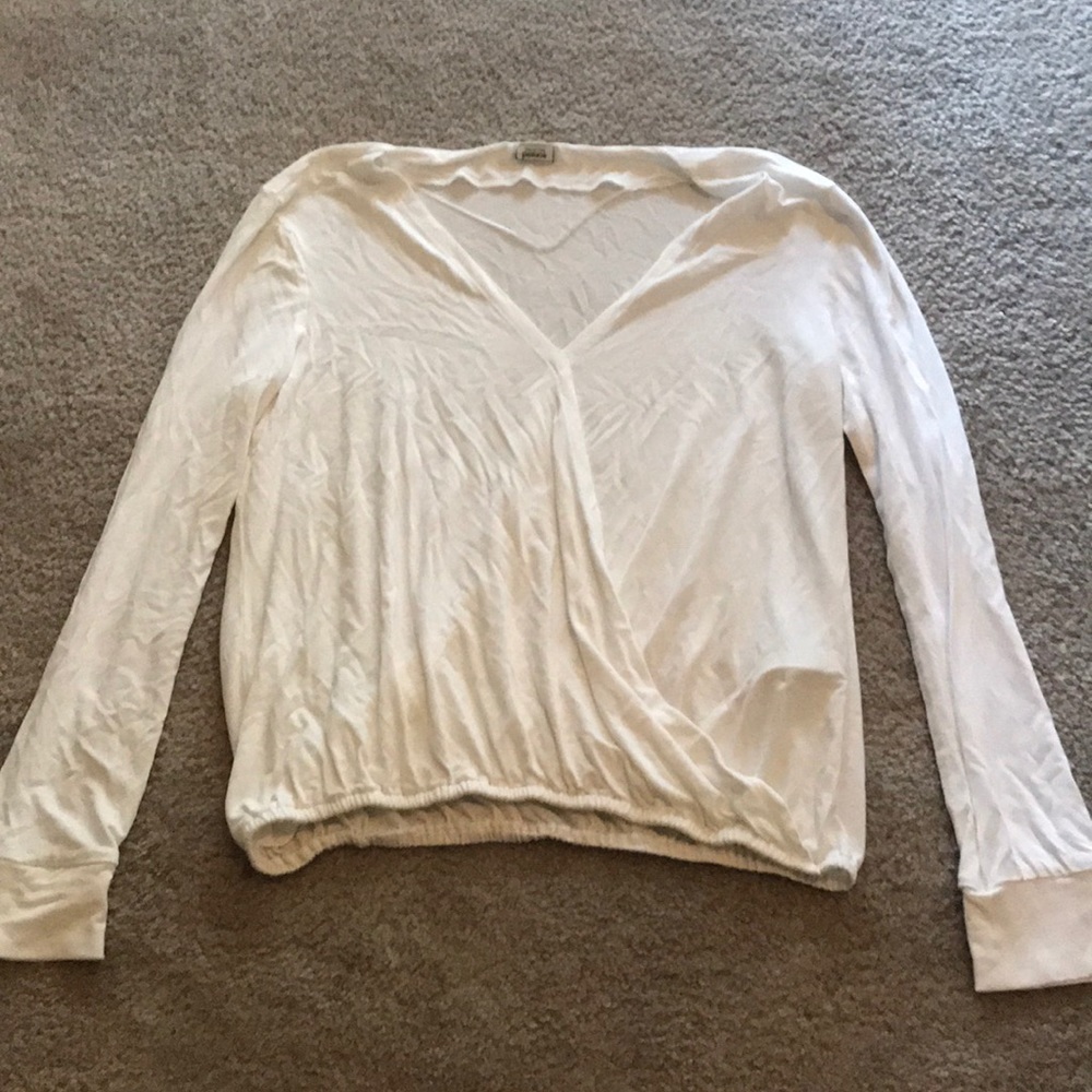 White Long Sleeve Blouse